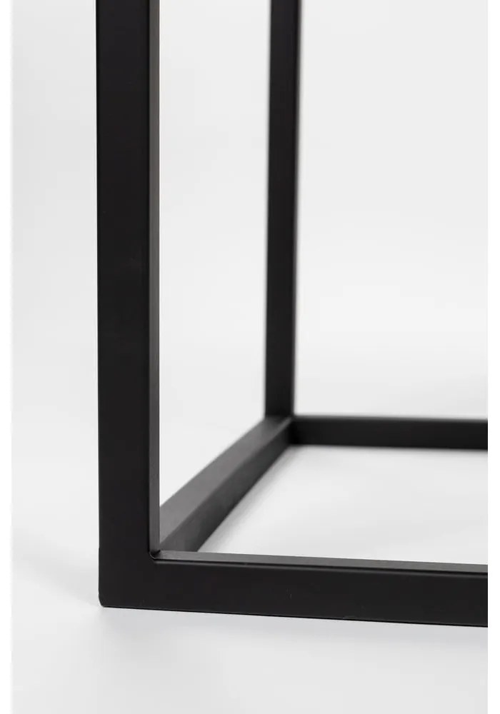 Dulap vinotecă din ratan negru pentru 16 sticle, 80x175 cm Guuji - White Label