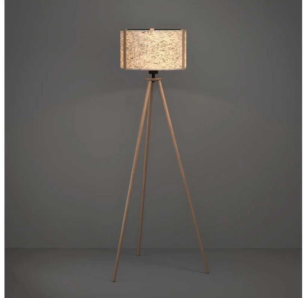 Lampadar Eglo 390326 HONTONGAS 1xE27/25W/230V bej