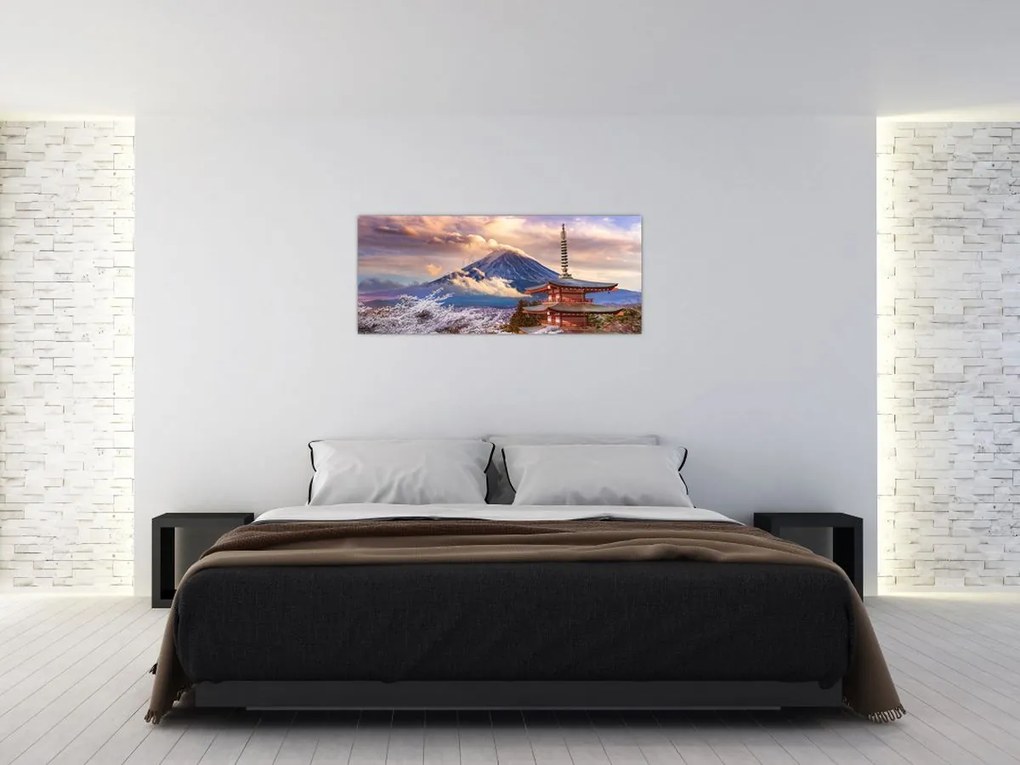 Tablou - Muntele Fuji (120x50 cm)