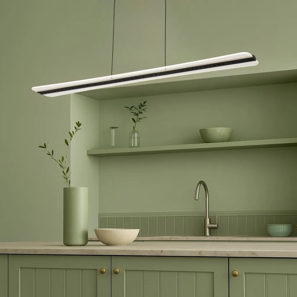 Lustra LED suspendata design liniar Norael L-100cm