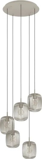 Eglo 901125 - Lustră pe cablu ROMAZZINA 5xE27/40W/230V bej