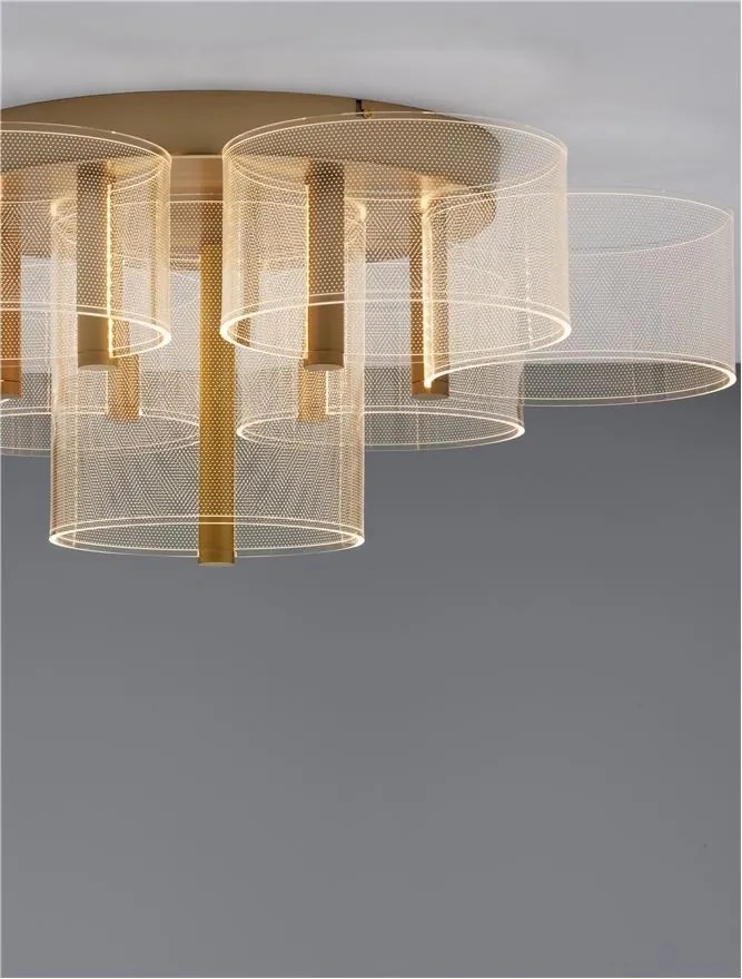 Lustra LED aplicata design ultra-modern GATLIN 41W