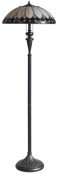 Endon 63972 - Lampă de podea Tiffany BROOKLYN, 2xE27/60W/230V, Ø 50 cm