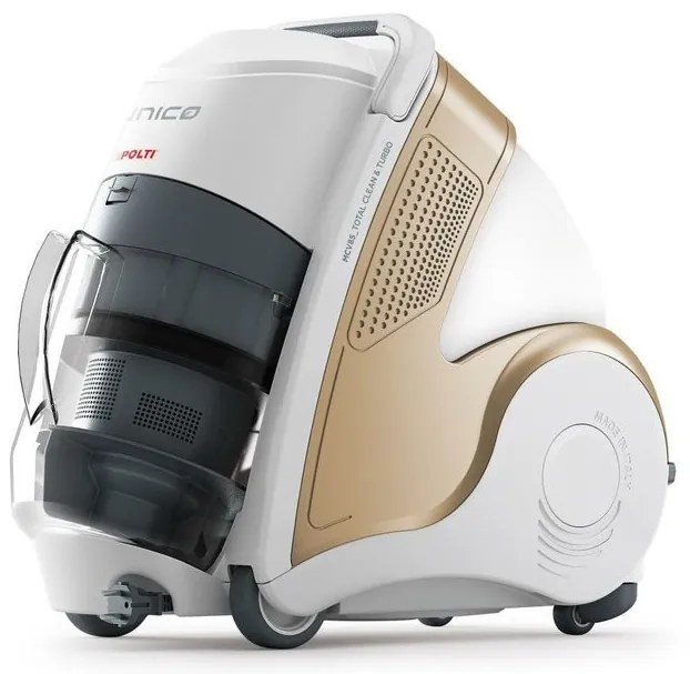 Aspirator cu abur Polti Unico MCV85 TOTAL CLEAN&TURBO, alb