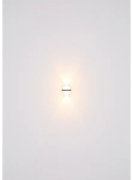 Aplică LED de exterior Globo 34157 ILLI LED/12W/230V IP54 negru