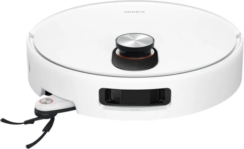 Aspirator robot Xiaomi Robot Vacuum 5 EU OV31GL, 55 W, 20000 Pa, 140 min, recunoaștere AI, stație automată de spălare și uscare, navigație laser dToF, apă caldă 80 °C, alb