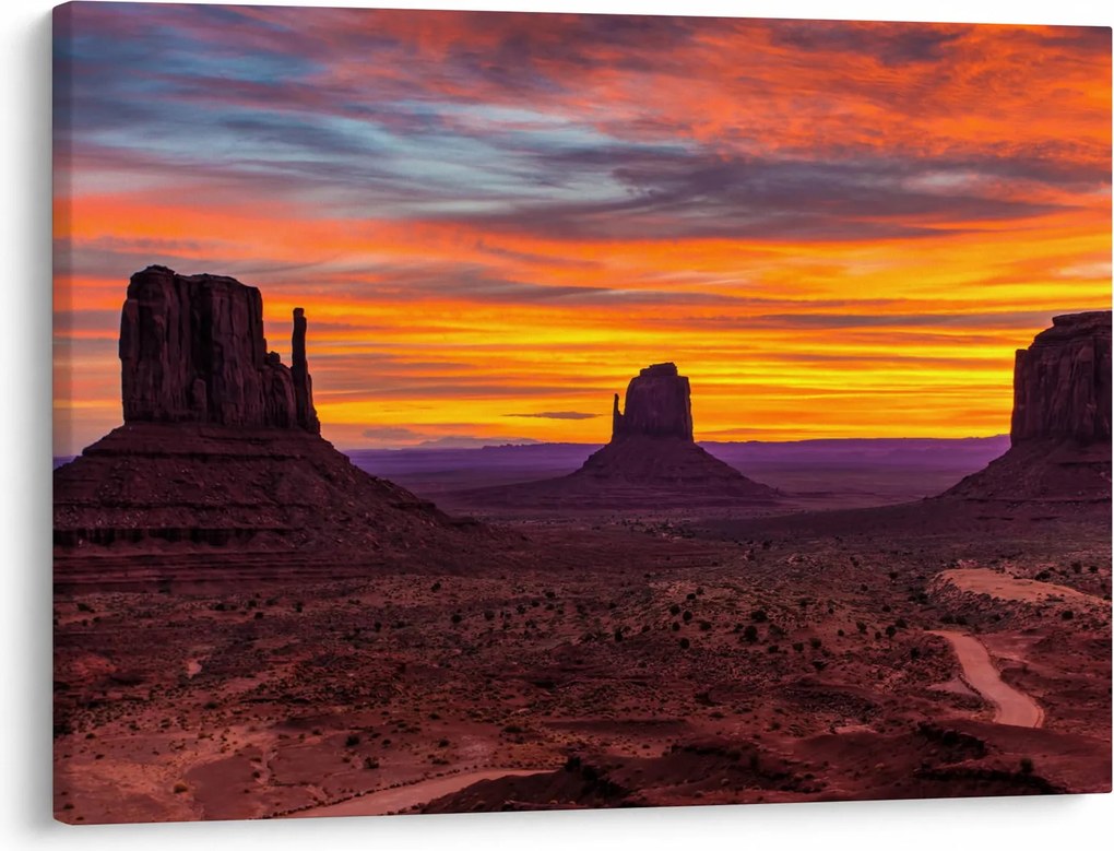 Tablou - Monumentul Valley în Arizona (70x50 cm)