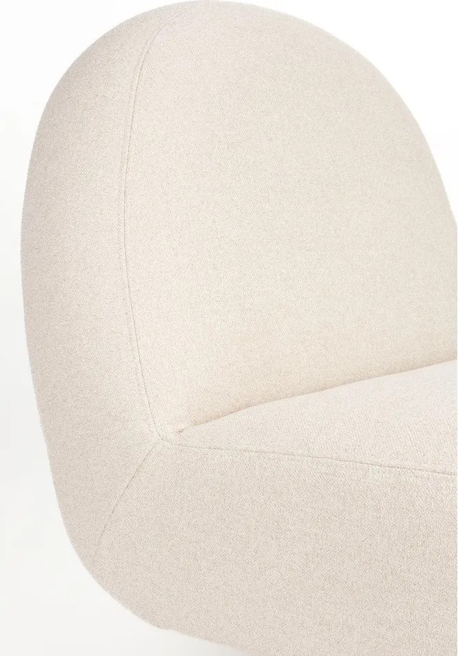 Fotoliu crem pivotant Eden – Zuiver