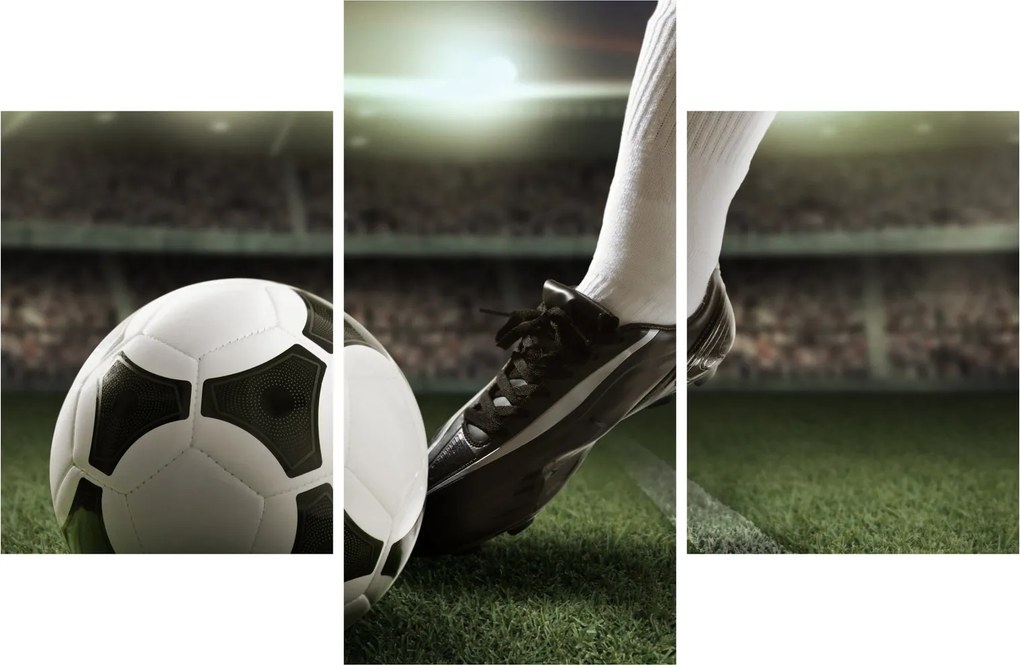 Tablou - Minge de fotbal (90x60 cm)