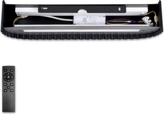 BRILAGI - LED reglabilă aplică de perete FALCON MODERN LED/14W/230V 40 cm neagră + telecomandă