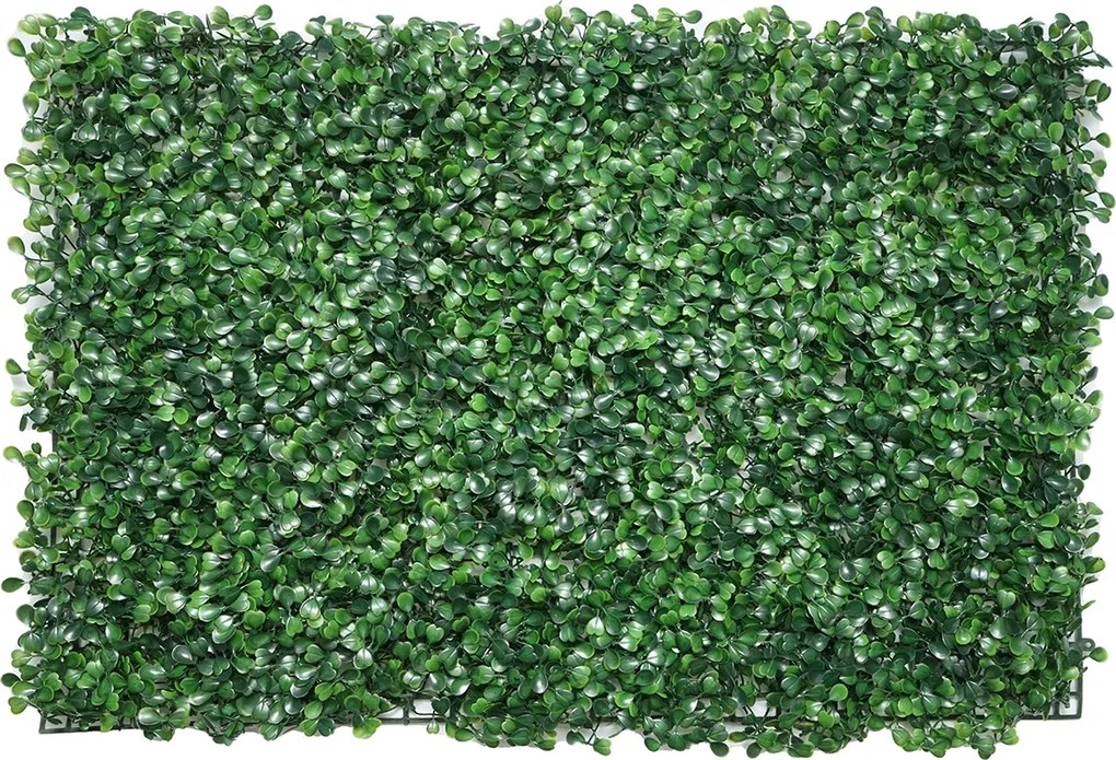 Gard viu artificial cu frunze dese mici verzi 400x600mm