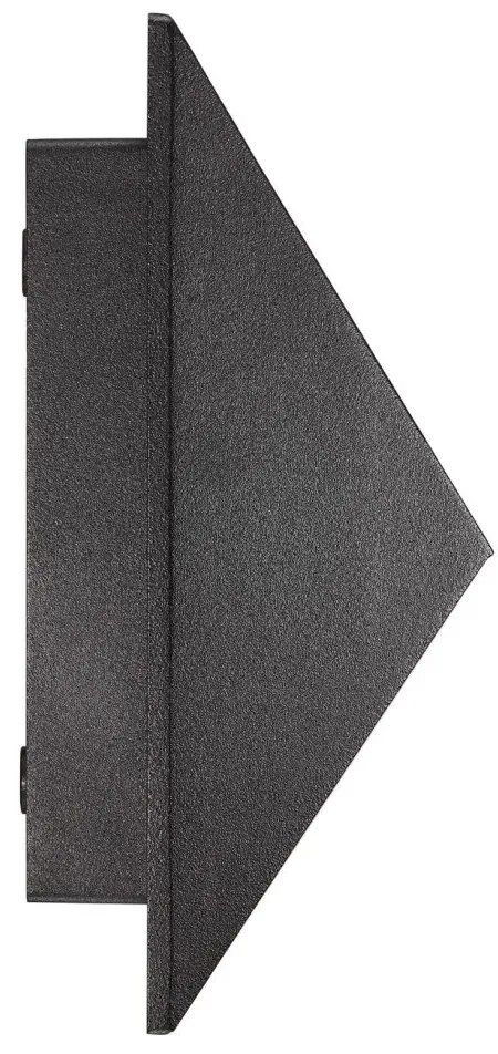 Aplica de perete pentru iluminat exterior IP54 Pontio 15 negru