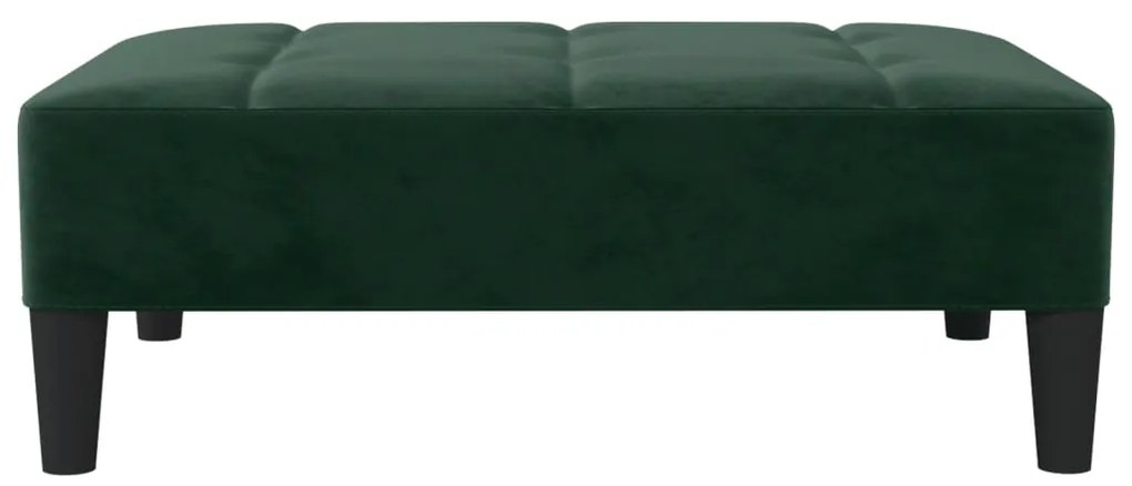 Taburet, verde inchis, 78x56x32 cm, catifea Verde inchis