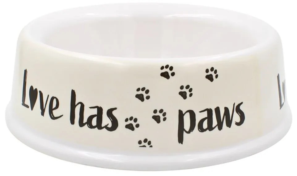 Bol melamină pentru câini 1,5L Love has paws