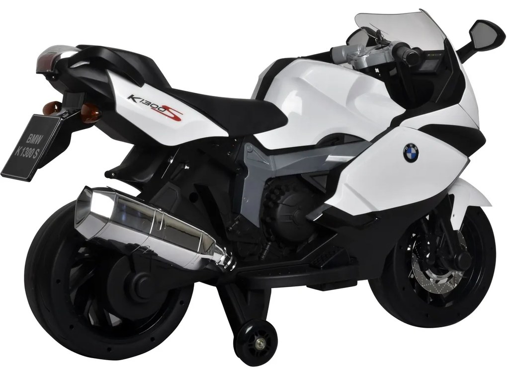 Buddy Toys BEC 6010 Motocicletă electrică BMWK1300, albă
