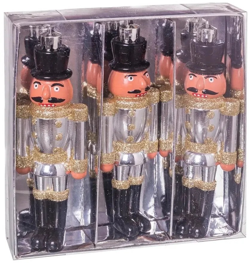 Ornamente de Crăciun 3 buc. 13 cm Soldier – Casa Selección