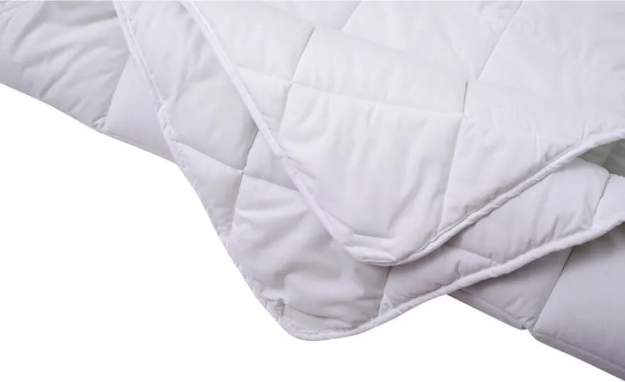 Pilota 4 Anotimpuri Alcam, microfibra, Alb, 140 X 200 cm, 250 g + 150 g