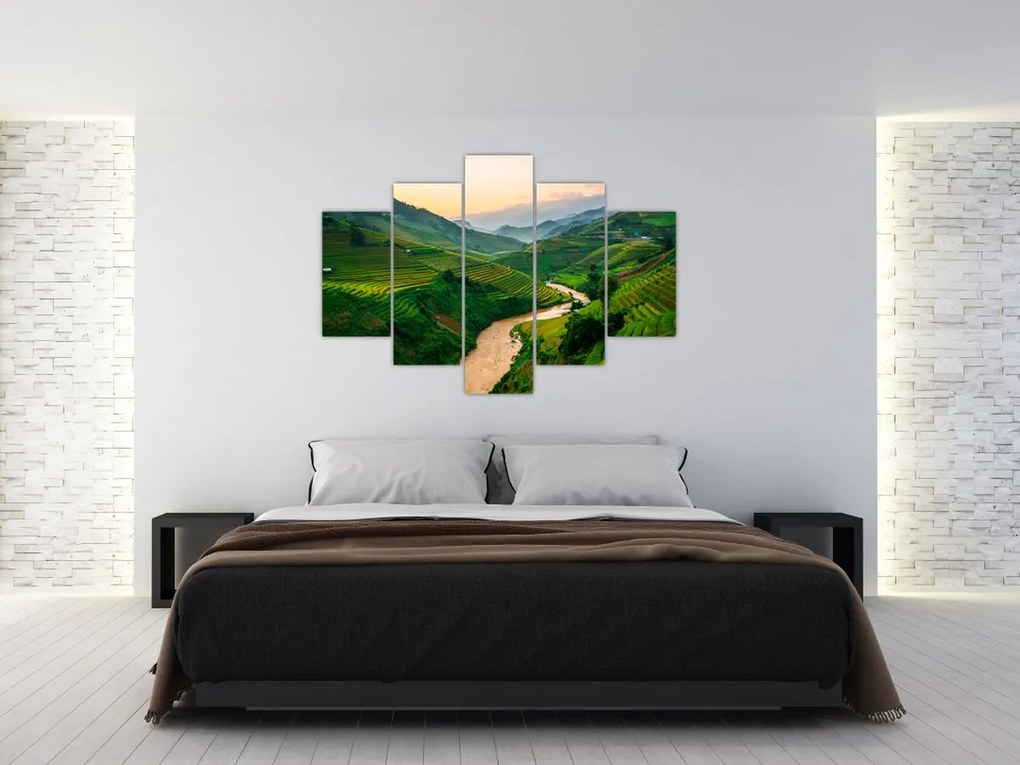 Tablou - Terase de orez II. (150x105 cm)