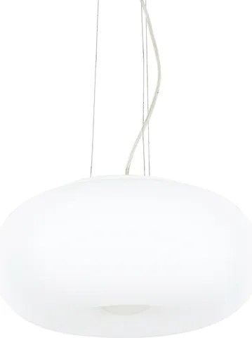 Ideal Lux - Lustră suspendată pe cablu ULISSE, 3xE27/60W/230V, Ø 42 cm, alb