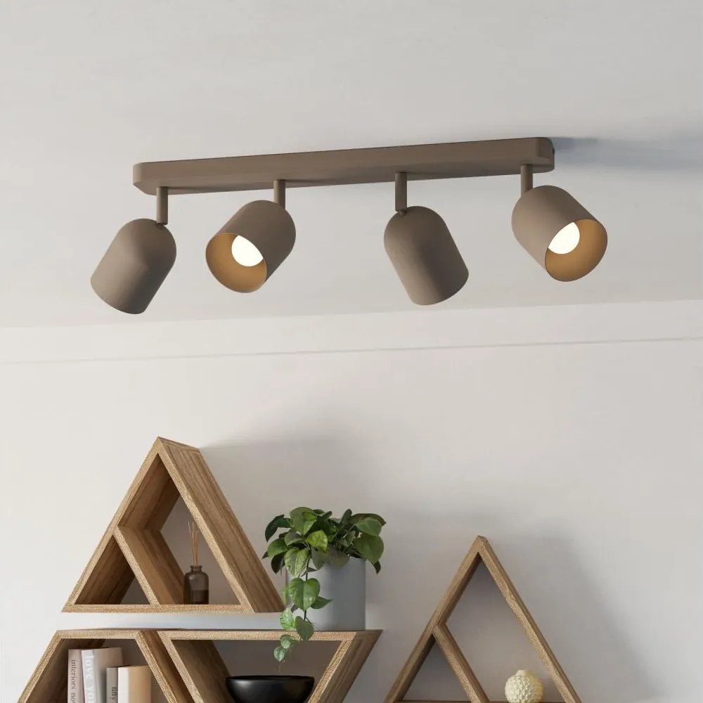 Eglo 44164 - Corp de iluminat cu spoturi TILSTON 4xE14/40W/230V bej