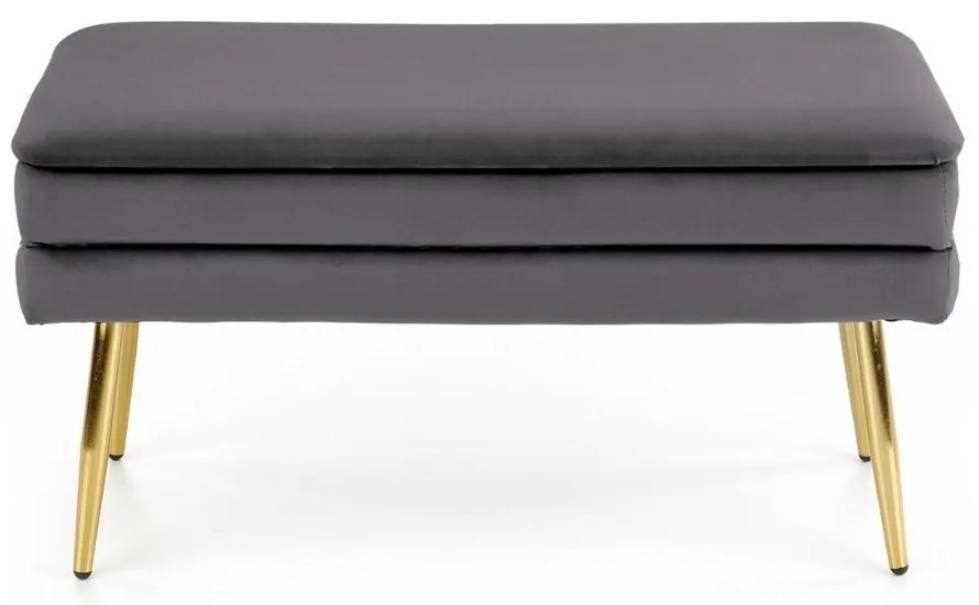 Scaun Velva 2, gri/auriu