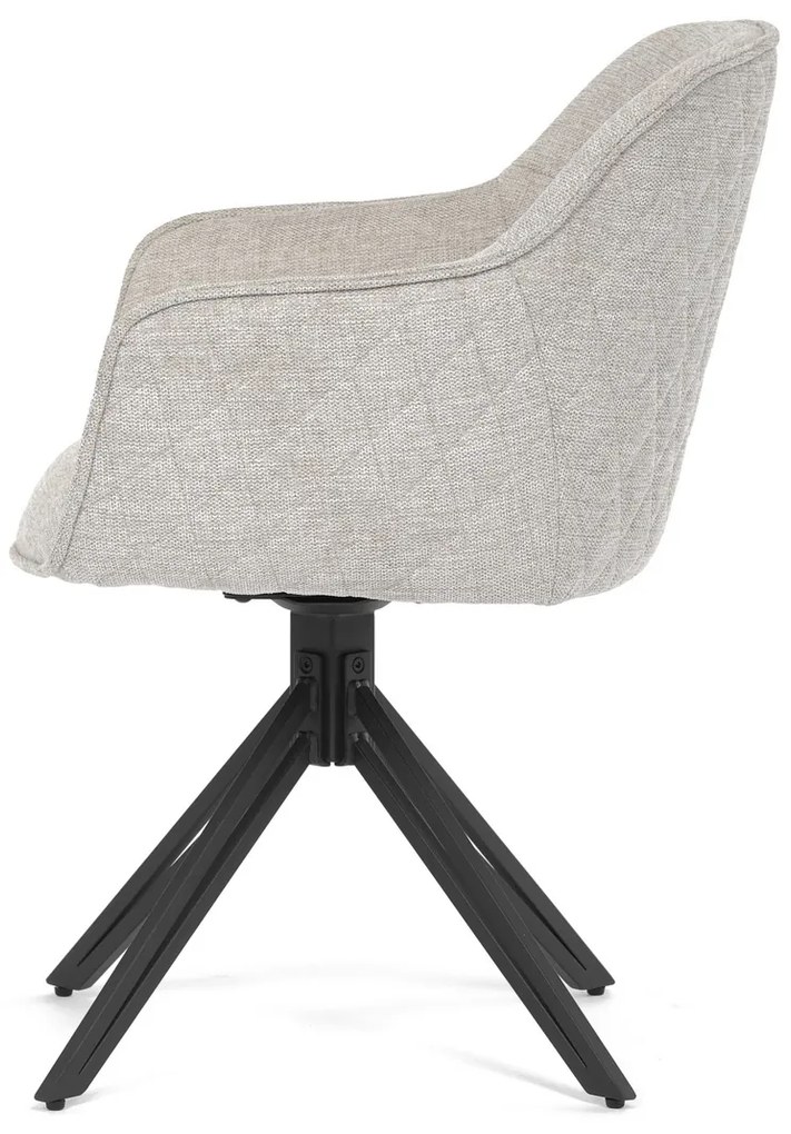 Set de scaune de sufragerie cu mecanism deîntoarcere HC-533 CRM2, 2 buc.