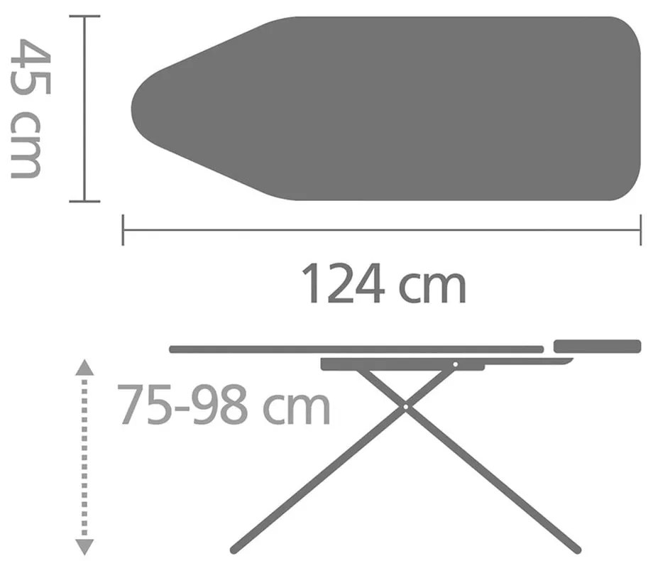 Masă de călcat Titan Oval C – Brabantia