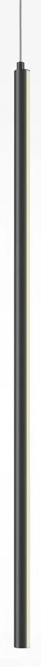Pendul LED liniar stil minimalist Halo negru