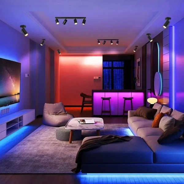 Immax NEO 07264W - LED RGB+CCT, stropní stmívatelné svítidlo NEO LITE PUNTO 4xGU