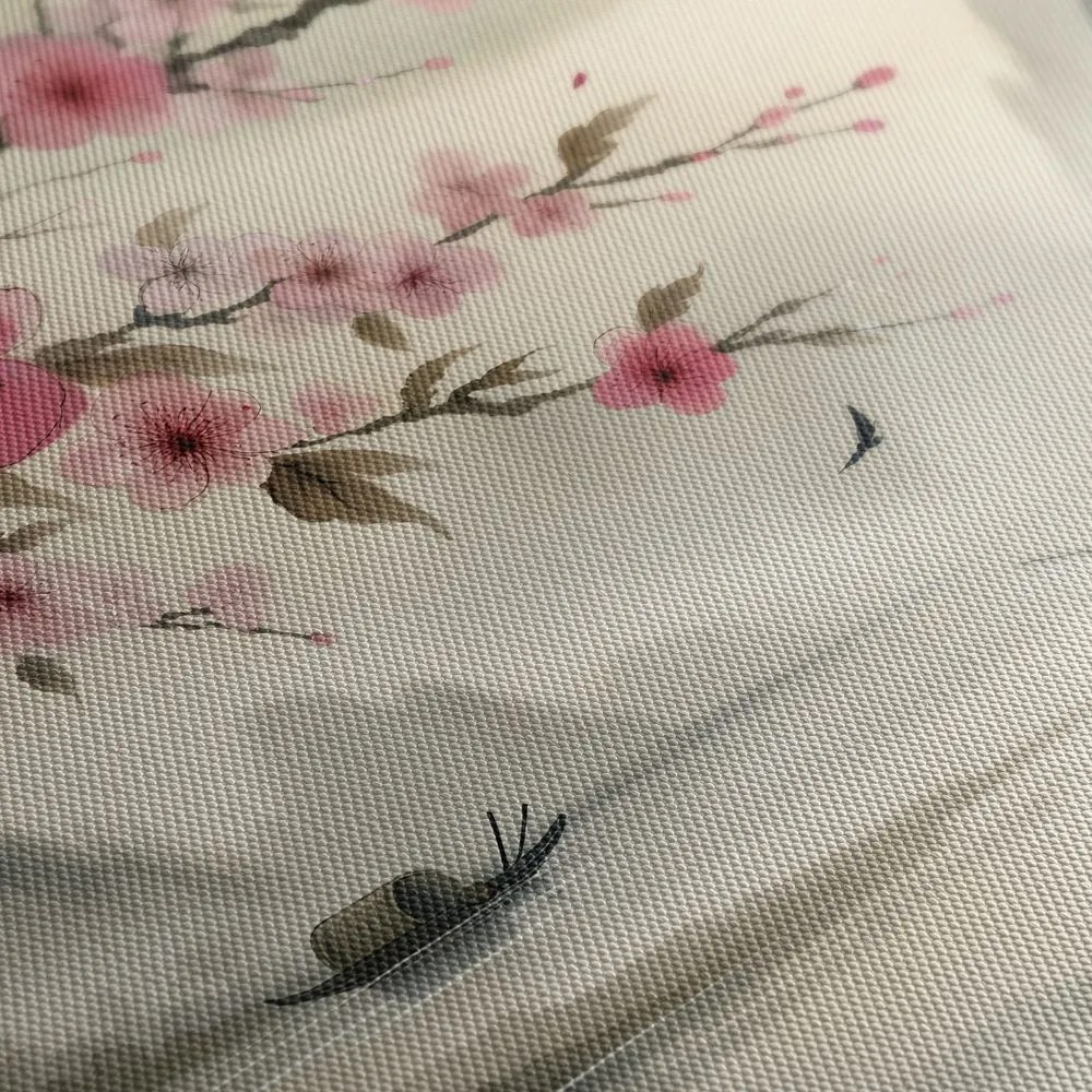 Tablou pescuit liniștit în Asia