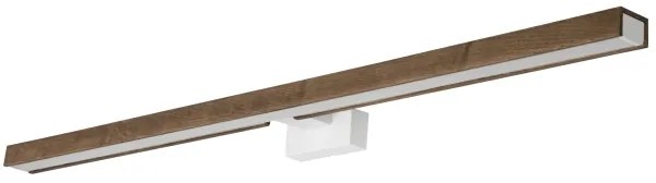 Aplică LED pentru oglindă Brilagi WOODY MIRROR LED/15W/230V IP44 stejar/alb