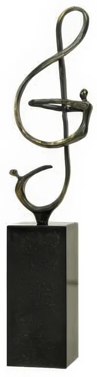 Statueta bronz "Oamenii sunt cheia"