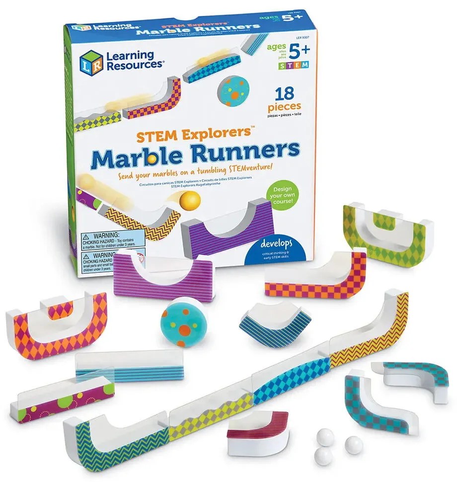 JOC DE LOGICA STEM - MARBLE RUN - LEARNING RESOURCES (LER9307)