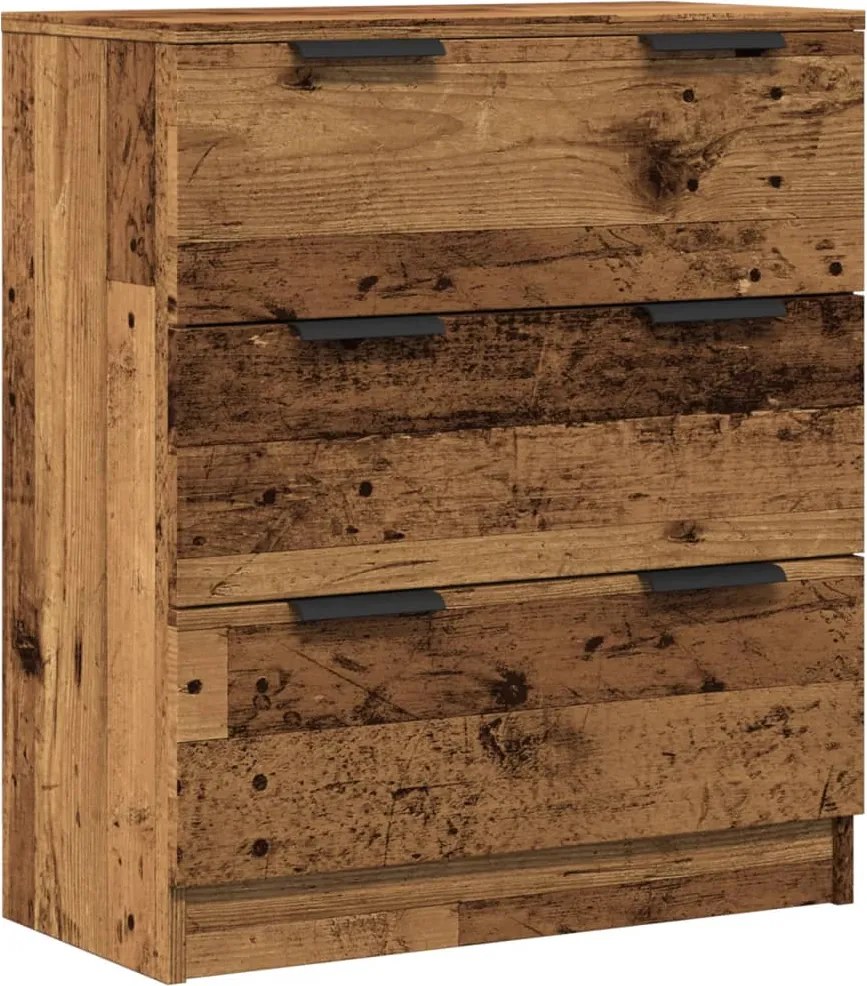 vidaXL Dulap, lemn învechit, 60x30x70 cm, lemn prelucrat