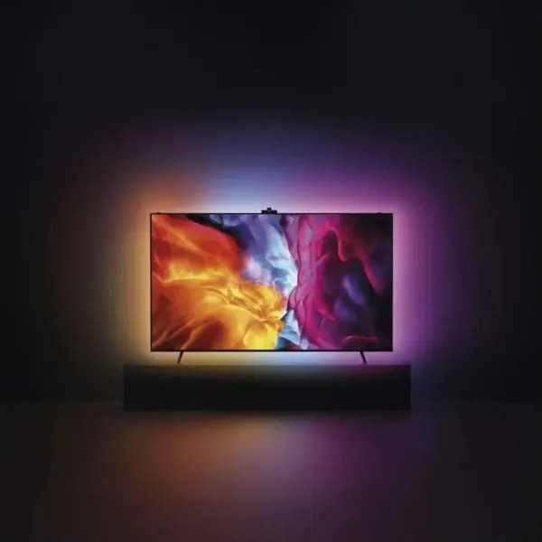 Bandă LED RGBIC pentru televizor GoSmart LED/24W/230V 65“