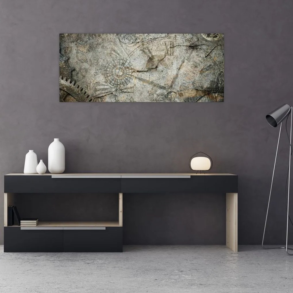 Tablou - Curgerea timpului (120x50 cm)