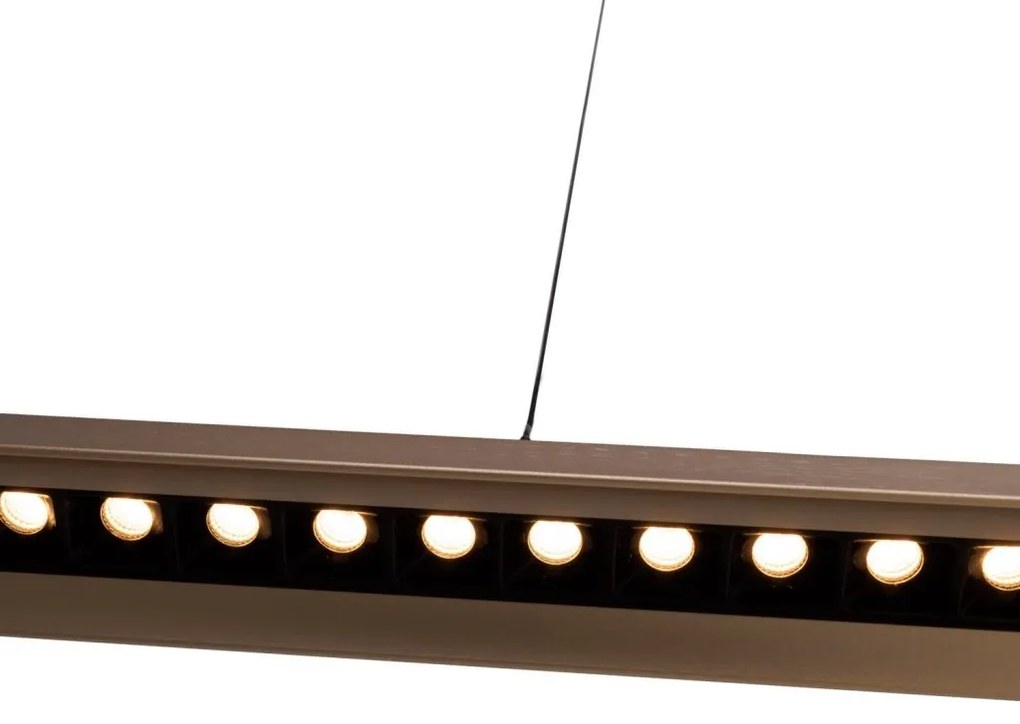 Lustra suspendata LED design modern Jo-Jo Simple auriu