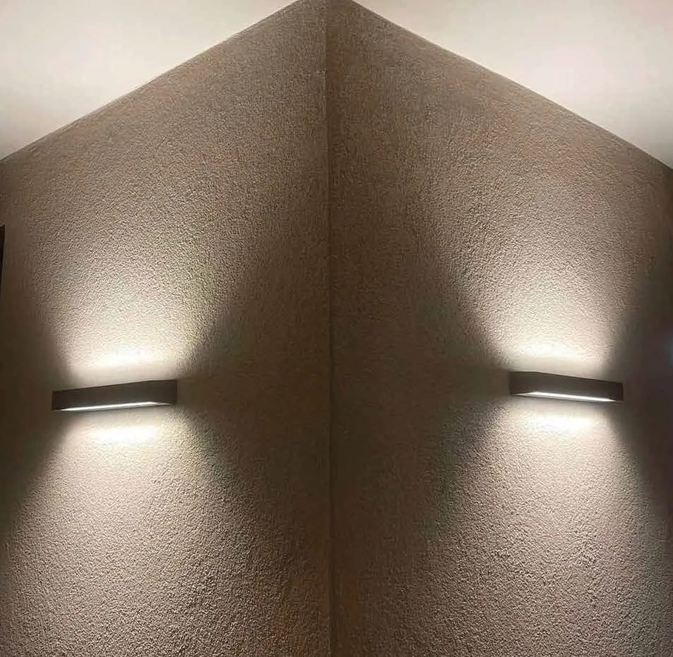 Aplica LED iluminat exterior ambiental IP65 Slim L-50cm
