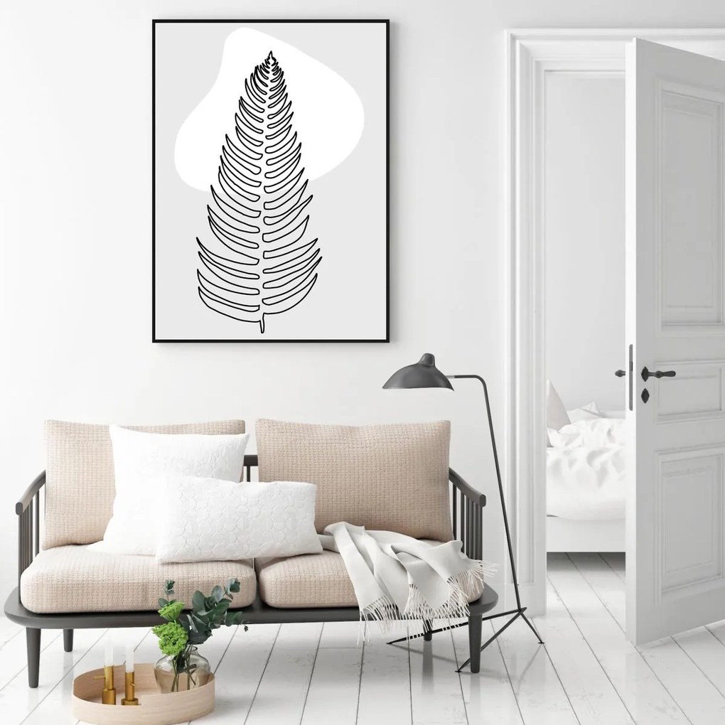 Poster - Abstracție naturală (A4)