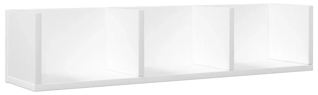 840429 vidaXL Dulap de perete, alb, 75x18x16,5 cm, lemn compozit
