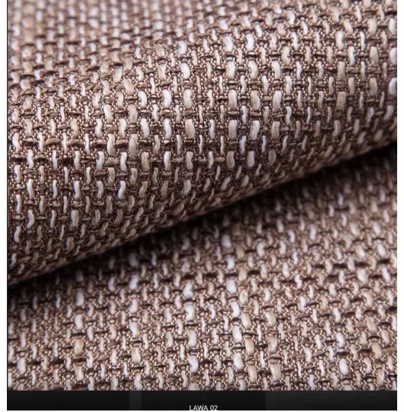 Scaun de sufragerie NATE alb/maro