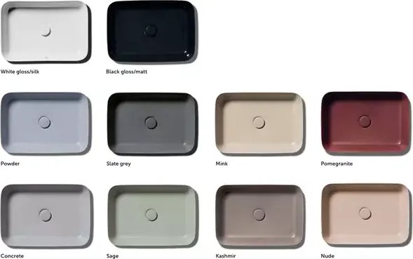 Lavoar pe blat Ideal Standard Atelier Ipalyss Sage 60 cm verde