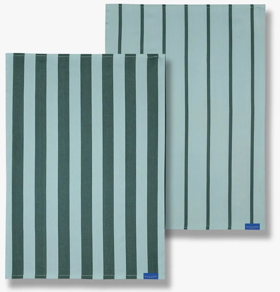 Prosoape de vase 2 buc. din bumbac 50x70 cm Stripes – Mette Ditmer Denmark
