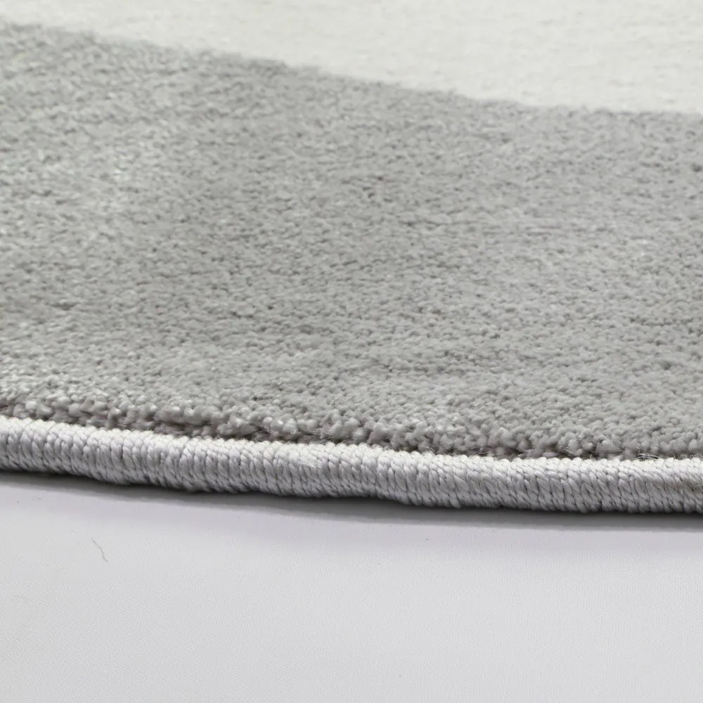 Covor pentru copii gri ø 80 cm Soft – FD