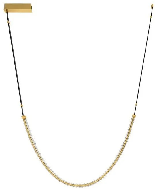 Lustra LED suspendata design elegant LAZURA