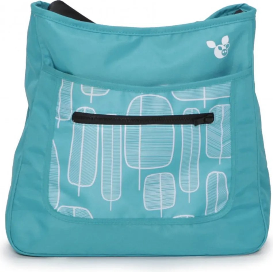 Carucior nou nascuti 2 in 1 NOVOKIDS™ Rachel PRO, Cu geanta bebe inclusa, Cadru aluminiu, Plasa insecte, Maner reglabil pe inaltime, Turquoise