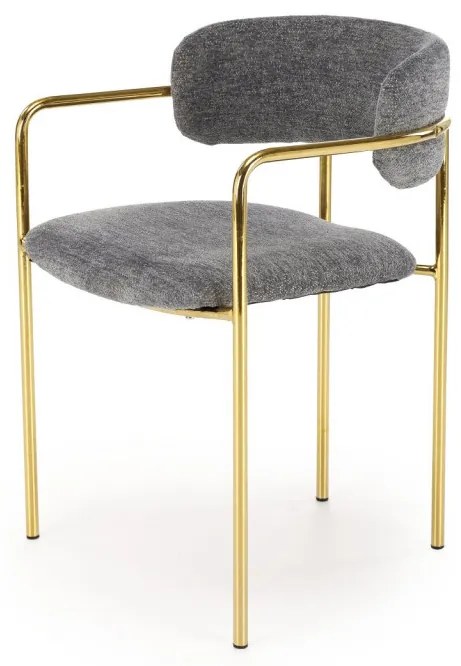 Scaun K537 gri/gold