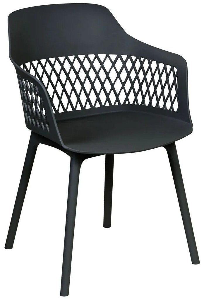 Set 2 buc scaun tip bar Anneli (negru). 1077426