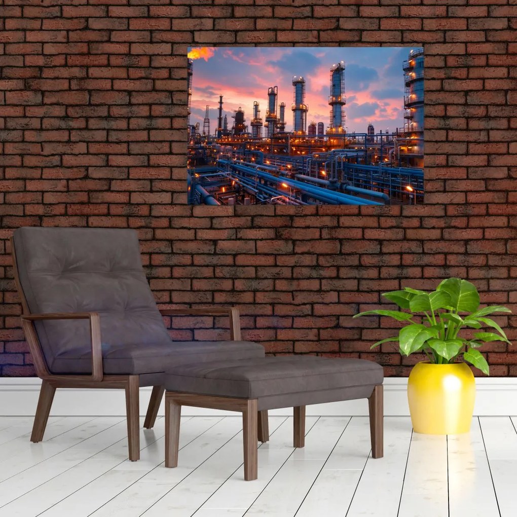 Tablou - Instalație industrială (90x60 cm)