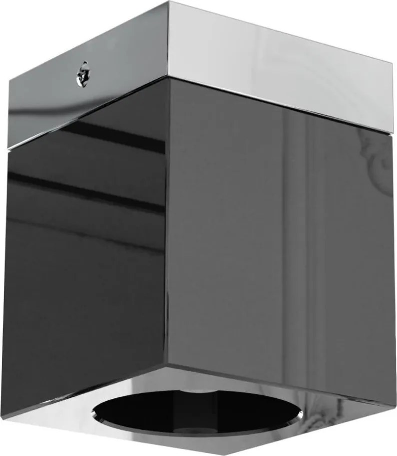 Open Design OR81046 - Spot CUBO, 1x G9, 8W, 230V, negru/crom lucios